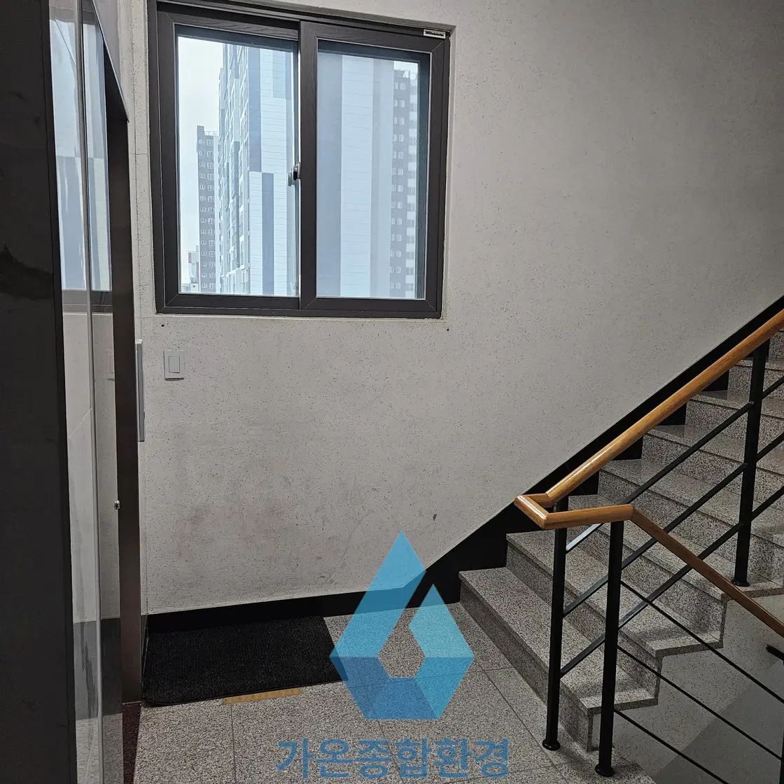 서울 준공청소 건물 리모델링 마감 청소 - 시공 사진 2